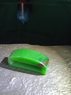 收藏和田玉碧玉俄料七号坑红皮老料经典 皮带扣手把件挂件 收藏款