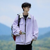 秋冬原创港风相机片大码绣花夹克外套棒球服男J856P78控128，男装夹克，电商A029