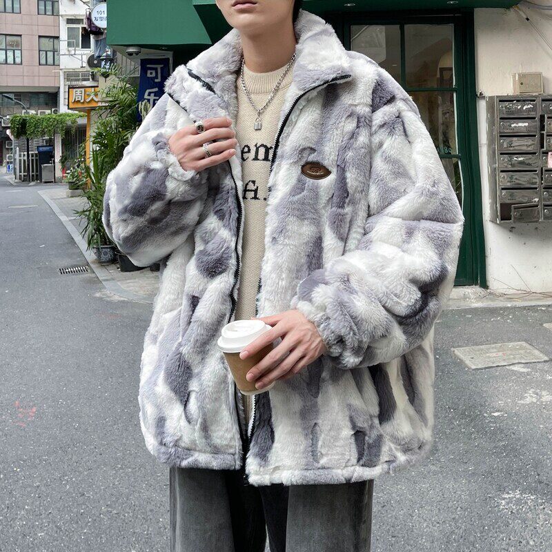 秋冬新款港风大码绣花毛绒内里加厚棉衣外套 MY188 P115 控168图片