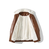 相机片新款港风大码皮衣皮棉衣毛内胆加厚外套男MY180P138控188，男装皮衣，电商A029