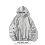 二开秋冬平铺白底纯色大码宽松卫衣时尚外套男V911P68控98，女装短外套，电商A029