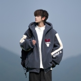 相机片大码宽松棉衣连帽毛绒内里加厚棉衣毛绒MY190P118控158，男装棉衣，电商A029
