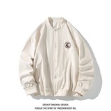 内景秋冬原创抖音港风大码绣花夹克外套棒球服男J870P78控128，男装夹克，电商A029