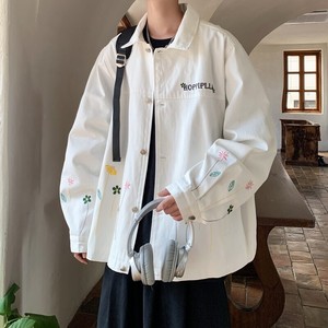 2025秋冬新款内景大码港风宽松绣花夹克外套男 J839 P80 控118，男装夹克，电商A029