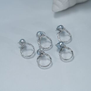 H925S0095 多样性发1 10mmS925银天使之翼真多麻巴洛克戒指