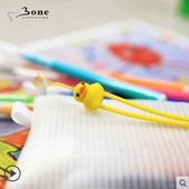 硅胶短挂绳 可爱卡通 弹力吊绳 蹦克〡防刮弹力吊绳 Bone