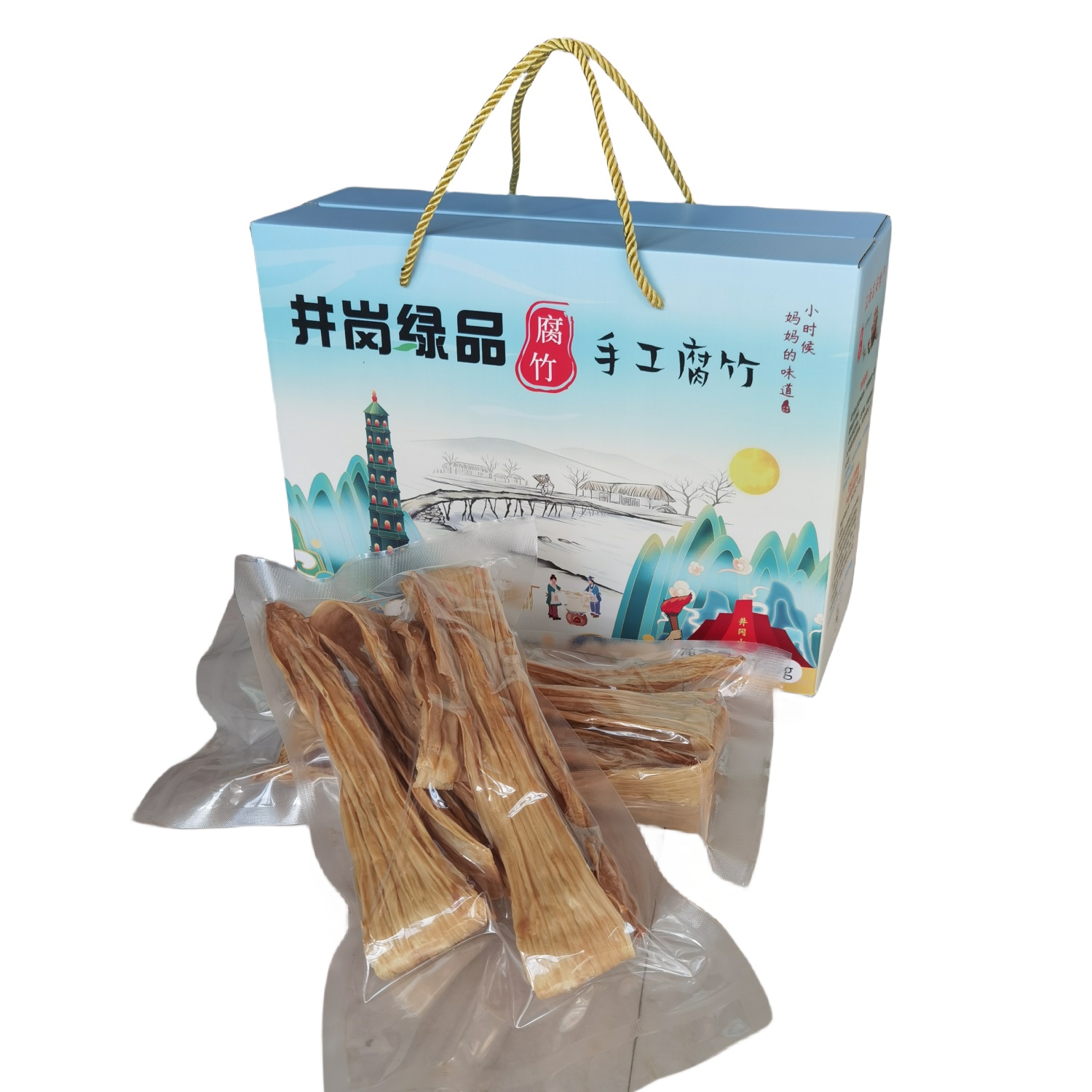 井岗绿品0添加手工腐竹