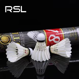 亚狮龙RSL羽毛球大桐利DTL-81耐打稳定经济实惠训练练习用球包邮