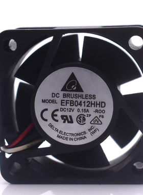 全新原装台达 EFB0412HHD 12V 0.15A 4020 4CM H3C交换机风扇