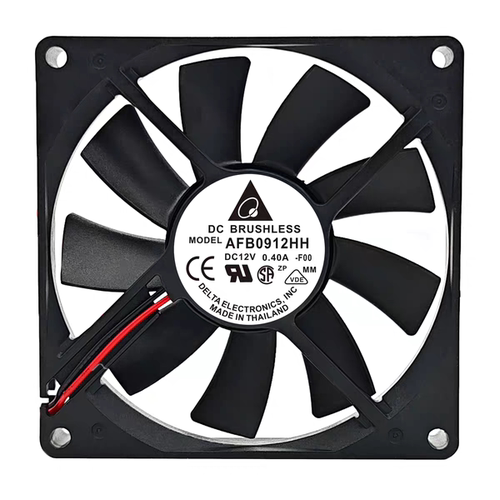 台达 9015 12V 0.40A 9CM AFB0912HH 4线PWM温控 大风量超薄风扇