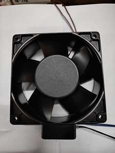 NO常开 全新 全金属轴流风机 AC220V NC常闭传感器散热风扇 12038