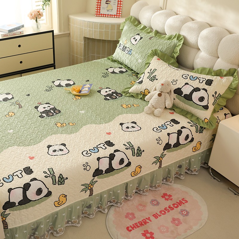 A类纯棉榻榻米床盖全棉大炕盖