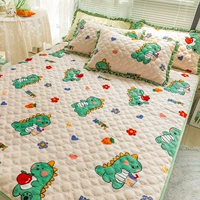 Нескользящий фланелевый матрас для кровати