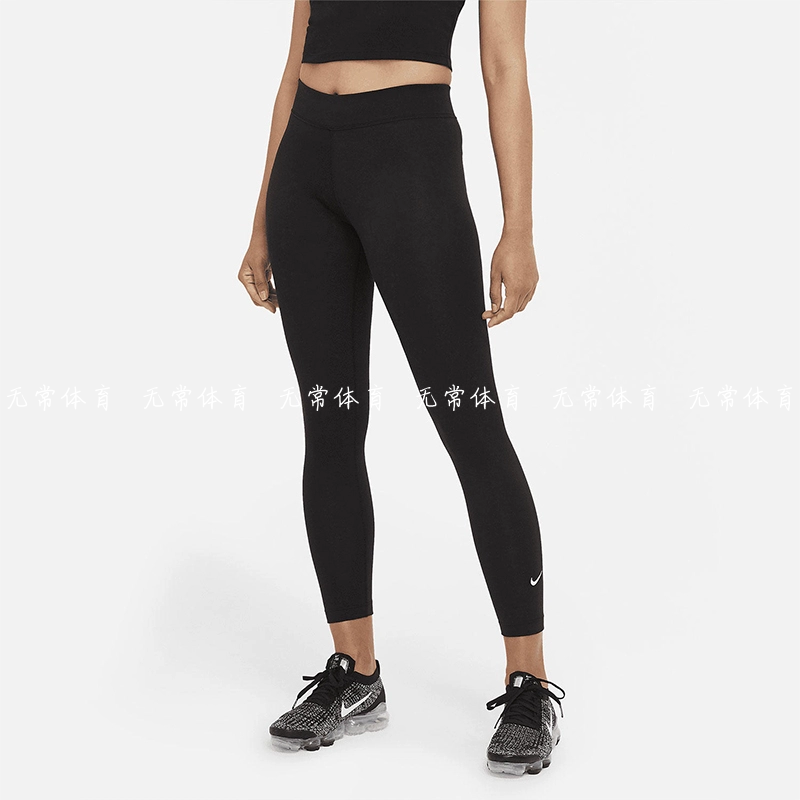 正品Nike耐克 女子跑步训练瑜伽运动速干弹力九分长裤CZ8533-010