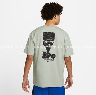 Nike耐克 男夏季款背面时尚印花休闲短袖T恤 DQ1906-017-063-548