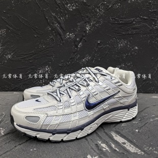 6000 舒适经典 低帮休闲跑步鞋 Nike 黑灰色CD6404 男款 018 耐克