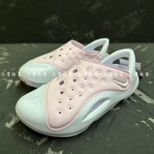 Nike耐克女鞋夏季新款大童鞋粉色包头洞洞鞋沙滩鞋凉鞋FV6363-600
