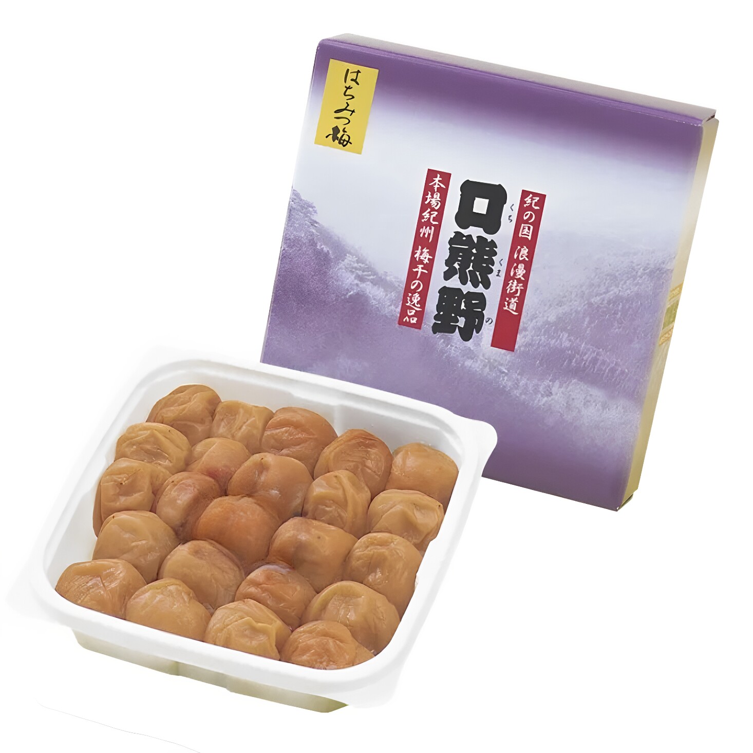 日本直邮纪州南高梅礼品用 口熊野礼品梅干盐分8% 蜂蜜梅干 500g