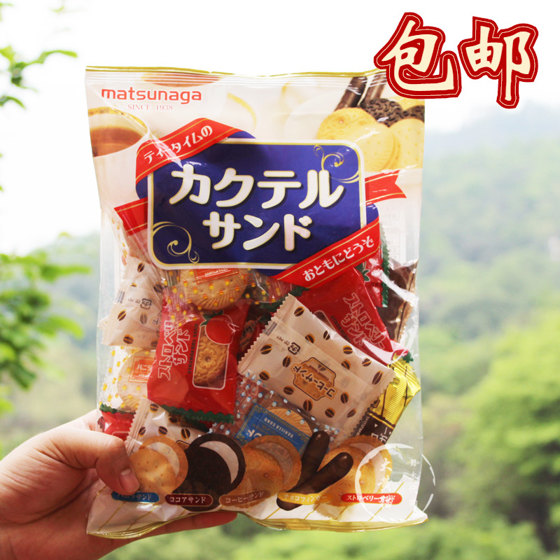 松永日本进口什锦综合1袋饼干