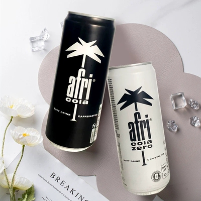 德国进口afri cola原味含糖/无糖可乐碳酸型夏日休闲饮料330ml