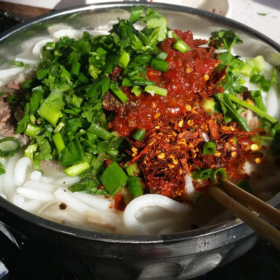 大凉山会理黑山羊肉粉