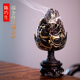 见素香坊热销 陈巧生制带座仿汉描金博山炉 高18cm苏工铜熏炉C067