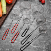 小漏勺珍珠奶茶漏勺小料勺子商用摆摊加深捞网勺过滤网厨房火锅网