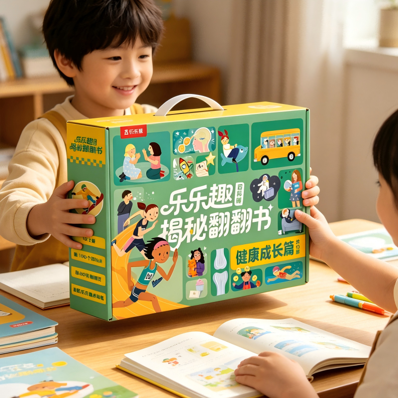 乐乐趣揭秘小百科儿童翻翻书