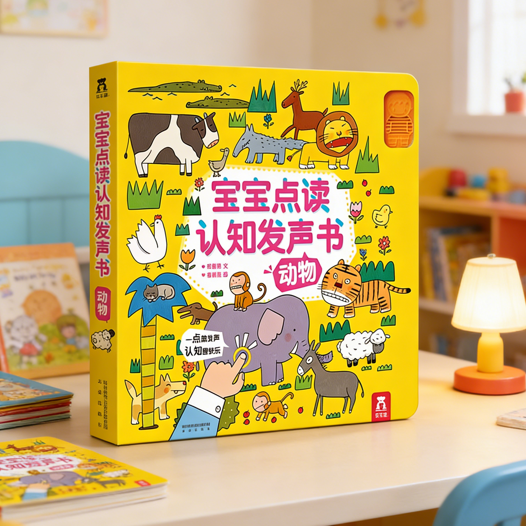 点读认知发声书乐乐趣动物交通工具123岁宝宝学说话婴幼儿益智书籍儿童绘本有声图书婴儿英语音乐儿歌知识启蒙会说话的早教有声书D