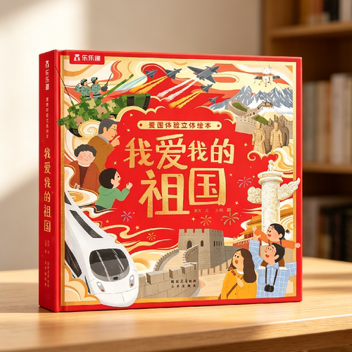 乐乐趣打开中国3d立体书绘本机关