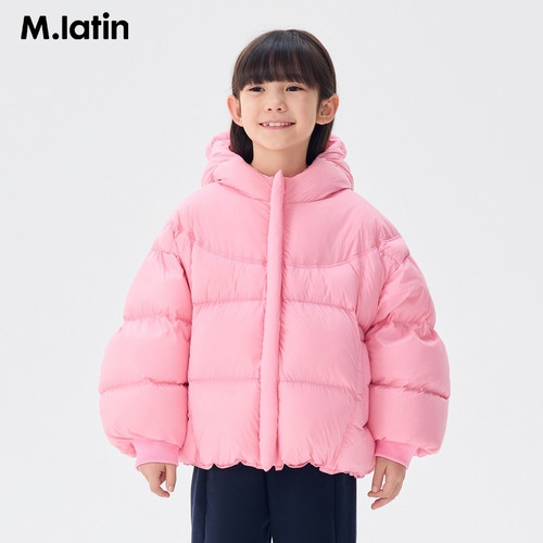 【商场同款】马拉丁童装儿童羽绒服冬女大童防风羽绒夹克