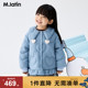 新款 马拉丁童装 儿童羽绒服25冬装 女小童娃娃领设计轻薄羽绒服