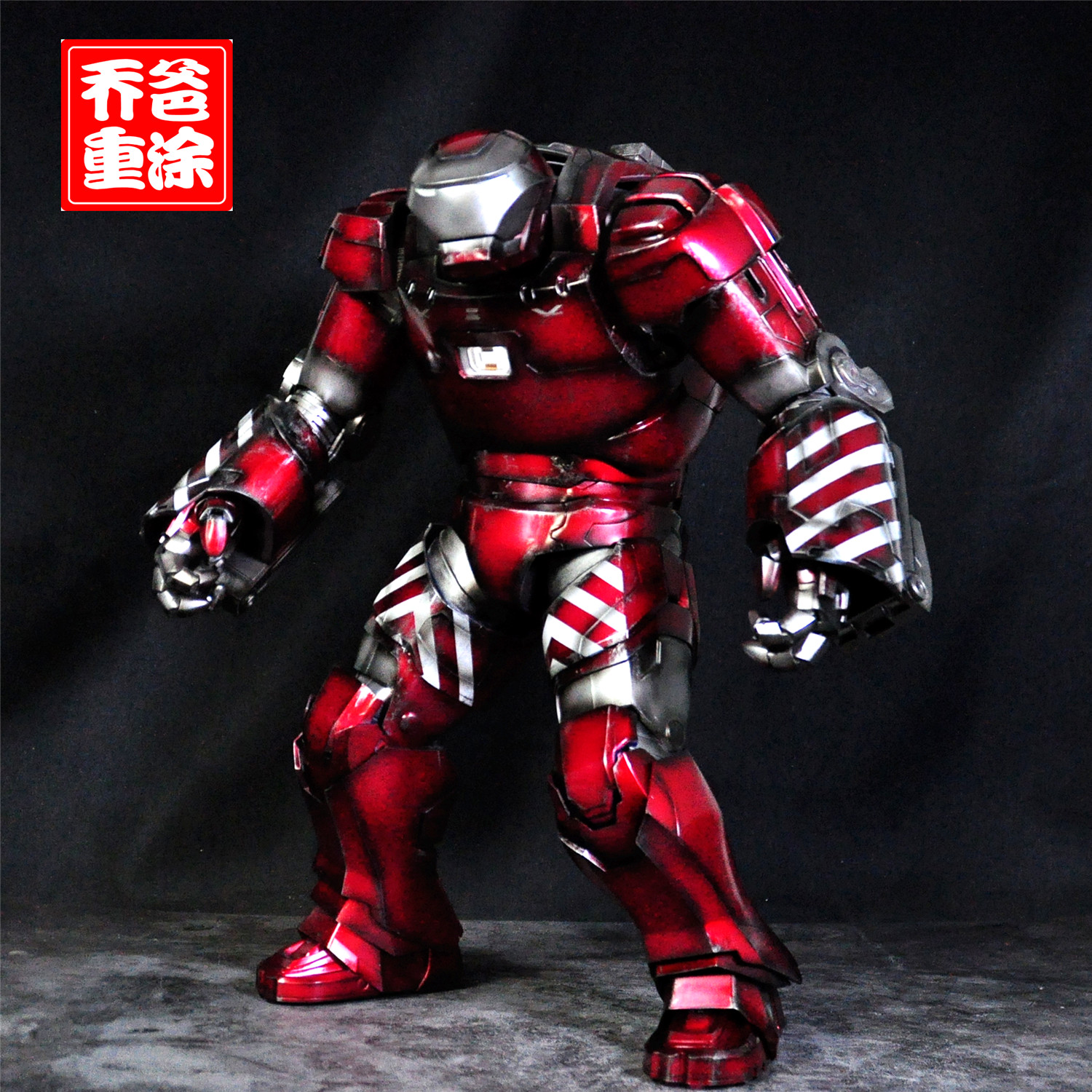 乔爸重涂 Hot Toys MMS215 MK38钢铁侠3 IGOR伊果改色重涂