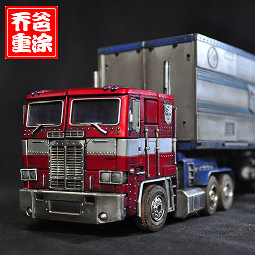 乔爸重涂 变形金刚 G1 MP10 擎天柱 战损 TAKARA 改色上色 定制