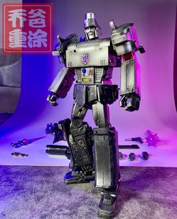 乔爸重涂 G1 威震天 大比例 上色改色 还原电影 霸天虎 mp