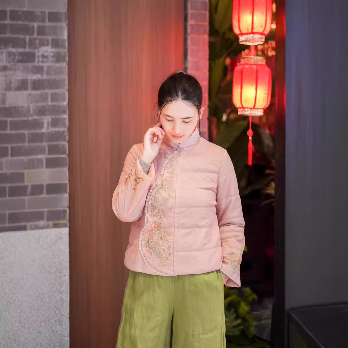 3132大吉新款立领绣花棉服短款上衣外套女宽松直筒夹棉打底棉衣,女装/女士精品,棉衣/棉服,淘宝优惠券,粉丝福利购,淘宝优惠卷