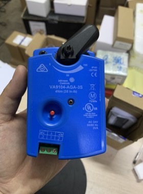 JOHNSONCONTROLS江森VA9104-GGA-3S执行器比例积分球阀驱动0~10V