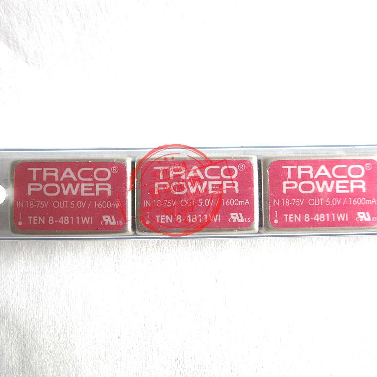 TEN 8-4811WI 直流/直流转换器 隔离式板载,1输出,8W,5V,1.6A