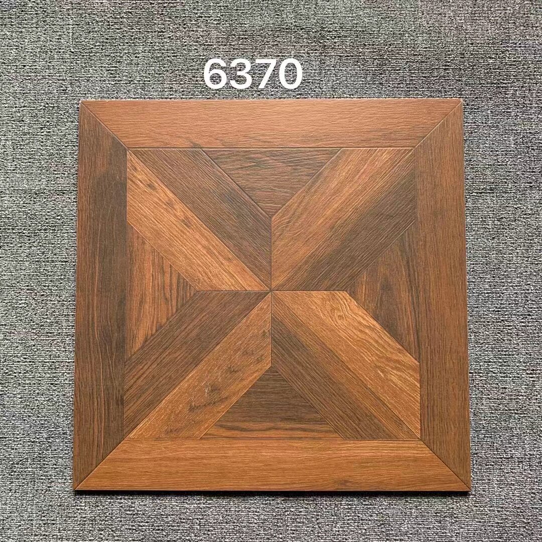 全瓷哑光600x600鱼骨纹木纹砖客厅餐厅木纹墙地板砖卧室欧式地砖