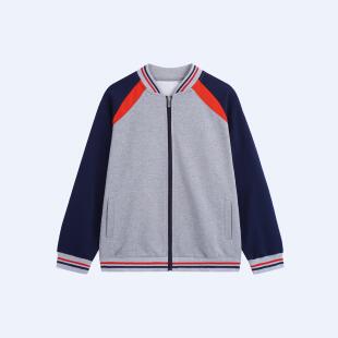 广东江门市校服套装初中生灰色秋冬装长袖男女运动校服舒适休闲