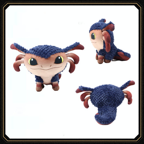 跨境新款Star Wars Outlaws Nix Plush星球大战蝾螈 毛绒玩偶公仔