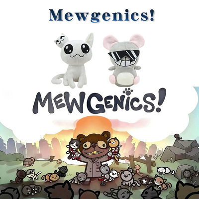 跨境新品Mewgenics喵喵的结合游戏周边公仔玩偶
