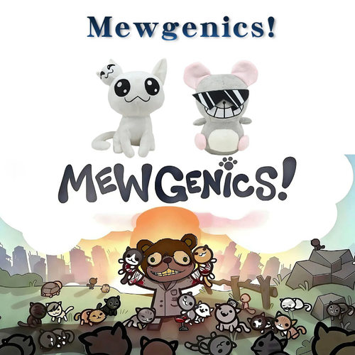 跨境新品Mewgenics喵喵的结合游戏周边公仔玩偶