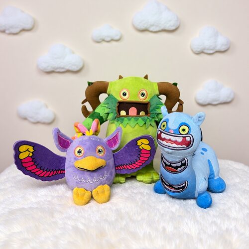 跨境新款My Singing Monsters 我的歌唱怪兽毛绒玩具创意玩偶公仔