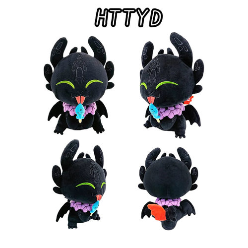 跨境新款HTTYD Summer Toothless Plush周边创意玩偶公仔礼品