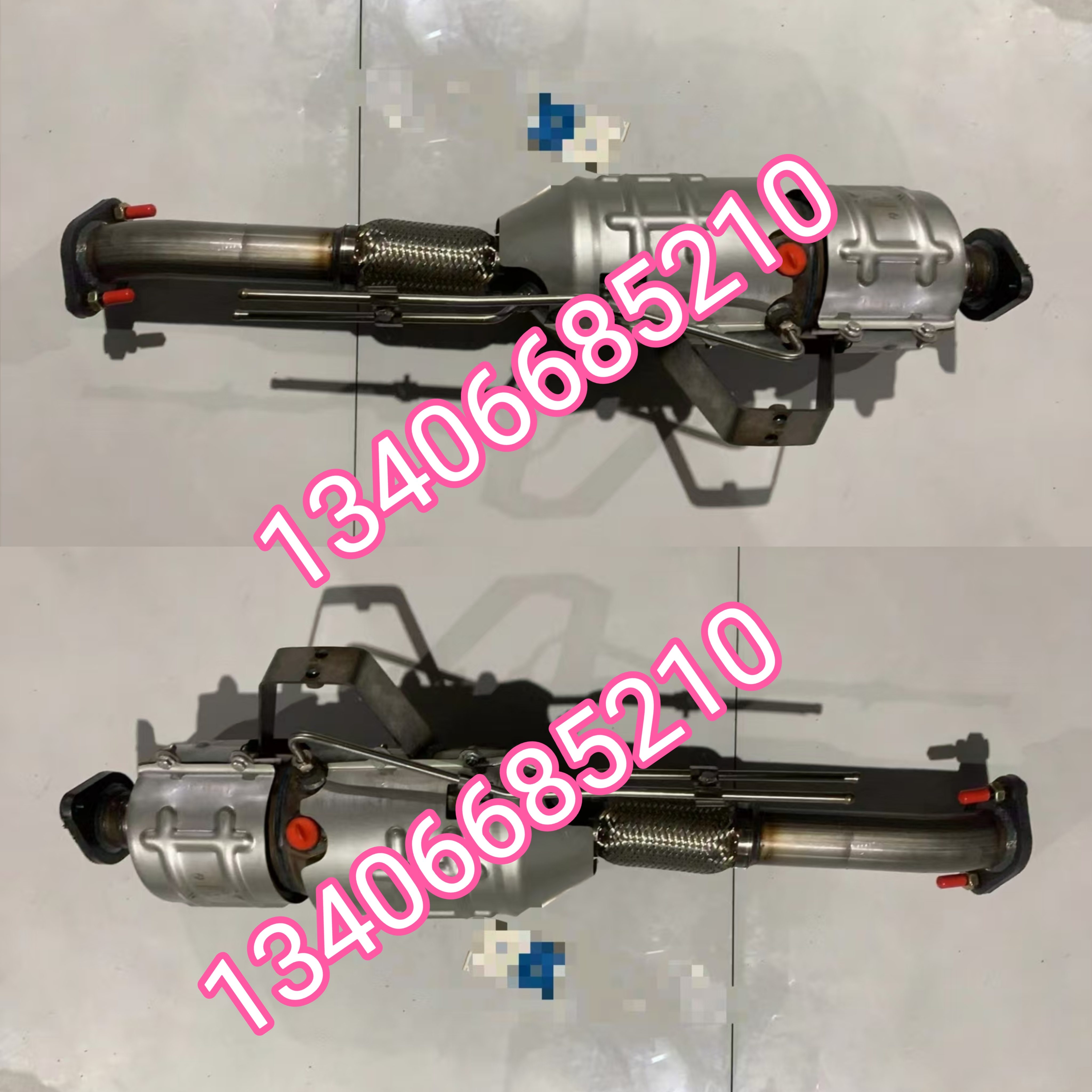 国六6长安跨越星v5三元催化器排气管前节87厘米颗粒捕捉器