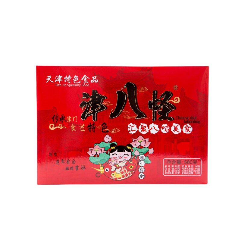 天津特色糕点伴手礼老味桃酥锅巴麻麻酥花生糖麻花津八怪传统包邮