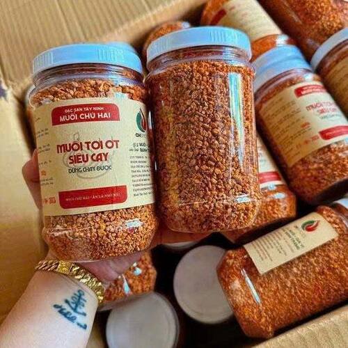 越南 muoi tom toi ot sieu cay 350g chu hai
