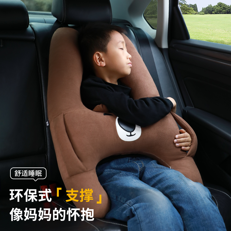 新款儿童安全带调节器护颈枕