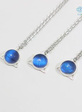 小众星球蝴蝶翅膀吊坠闺蜜同款